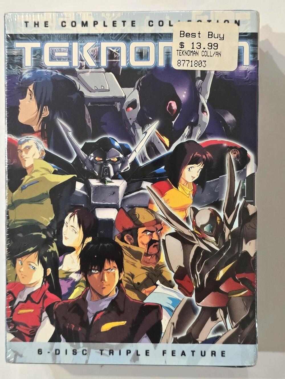 TeknomAN Complete Collection DVD Box Set 6 Disc Anime Works Sealed New Rare